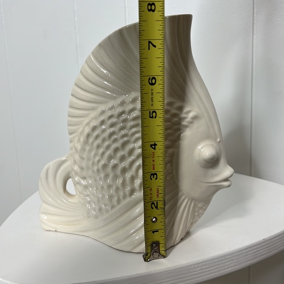 Vintage Accents Vintage Ceramic Fish Vase Planter Made In Japan